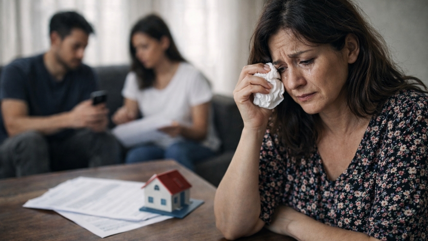 Mới giỗ đầu chồng, hai con riêng muốn tôi về quê nương nhờ để bán nhà chia nhau